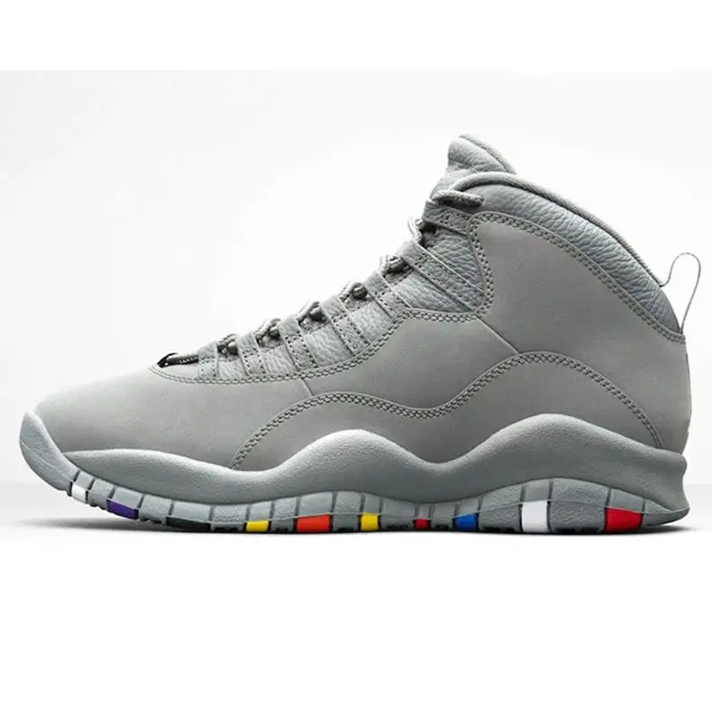 Баскетбольные кроссовки с камуфляжным принтом для пустыни, баскетбольные кроссовки, мужские спортивные кроссовки, серый цвет, сталь, 41 47 - Цвет: Cool Grey