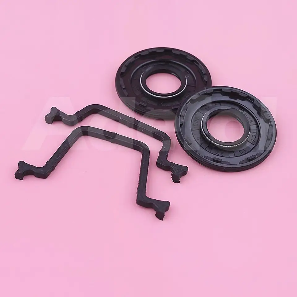 Kit Guarnizioni Di Ricambio Per Motosega Husqvarna 445, 450, 445E, 450E – Cilindro E Paraolio (4 Pezzi)