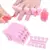 BIUTEE 400PCS Педикюр Toe Separators Bulk Nail Art Finger Separators Soft Foam Toe Stretcher For Toes & Finger Relaxing Holding