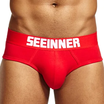 

Men's Sexy Low Rise Soft Briefs Bulge Pouch Breathable Underwear Underpants Cotton Men's Underwear Comfortable Quick Drying