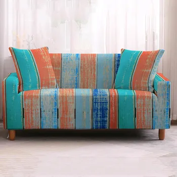 

Camouflage Stripe Series Sofa Cover universal dustproof elastic sofa cushion all-inclusive non-slip sofa cover 1/2/3/4 Seater