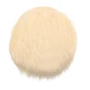 1PC 30x30cm Solid Color Warm Wool Round Cushion Stool Pad Thickening Dining Chair Cushion Anti-Slip Seat Mat Chair Mat Pad  5