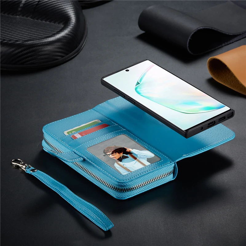 note10 荔枝纹拉链皮套 (20)