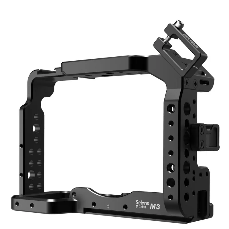 Selens A7III камера клетка установка для sony A7R III/A7M III/A7 III A7R3 A7M3 A73 Arri определение местоположения Vlog чехол с зажимом