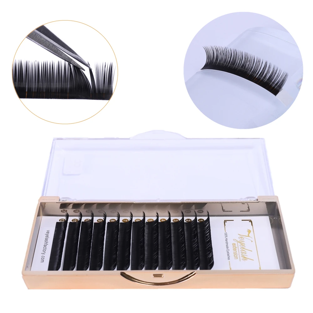 

Free Shipping New All Styles Flat Ellipse Eyelashes Extensions split tips ellipse shaped natural light false ellipse eyelashes