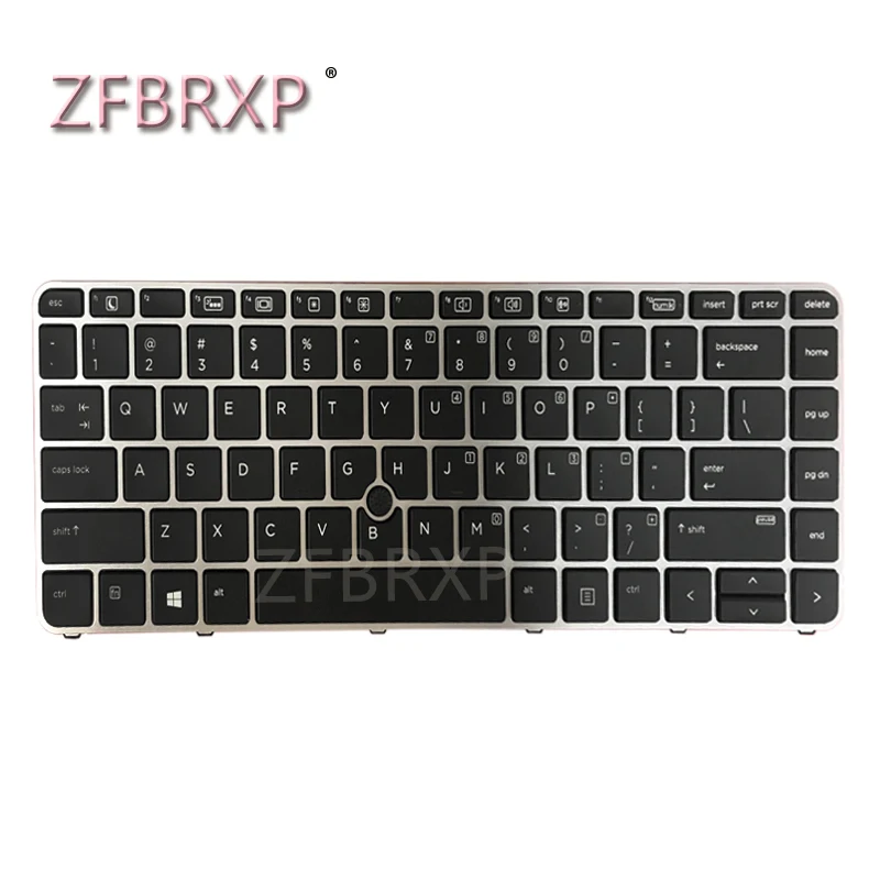 Новая Оригинальная клавиатура с подсветкой для HP 745 840 848 G3 G4 836308-001 821177-001 819877-001 US |