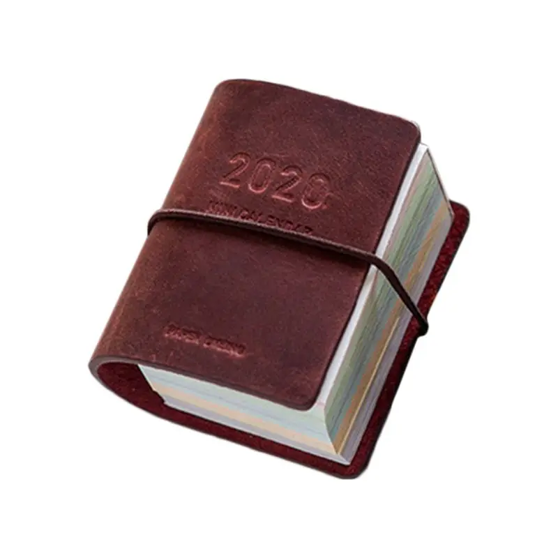 Простота мини-календарь DIY Журнал стикер график обучения стол планировщик