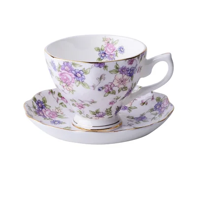 Керамический многоразовый Набор чашек для кофе с высоким чайным покрытием, кофейные чашки для эспрессо, капучино, Tazas Para, кофейная посуда, товары для дома LZI067 - Цвет: Cup F