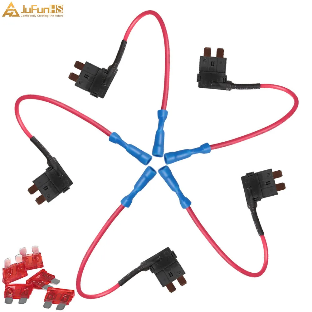5 шт. автомобильный предохранитель на 10 А|fuse adapter|fuse tap adaptercar fuse adapter |