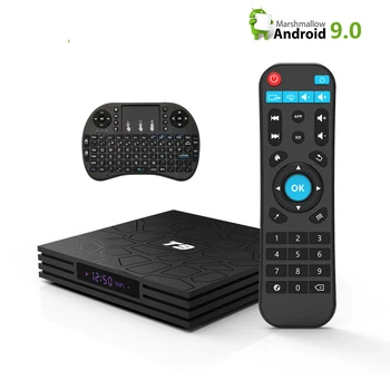 

T9 TV Box Android 9.0 4GB RAM 32GB ROM RK3328 Quad Core 4K H.265 2.4G+5G Dual WIFI Bluetooth 4.0 T9 HD Smart Media Player