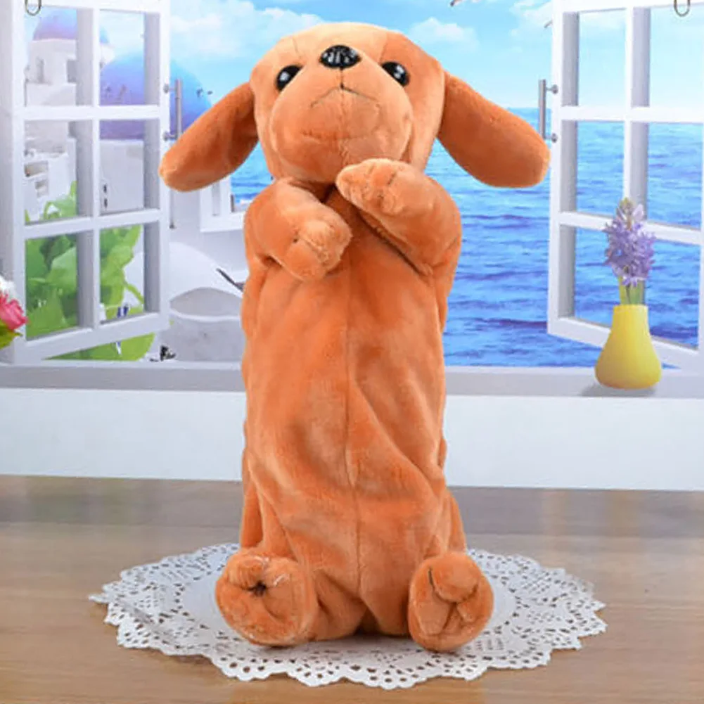 Для девочек и мальчиков Kawaii плюшевая коробка Канцтовары мультфильм милые школьные принадлежности карандаш сумка чучела кукла моделирование собаки подарок