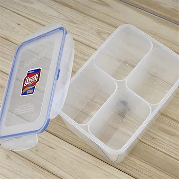 

Plastic Cereal Dispenser Storage Box Kitchen Food Grain Rice Container Nice Kitchen supplies Box Transparent Dry Goods Storage