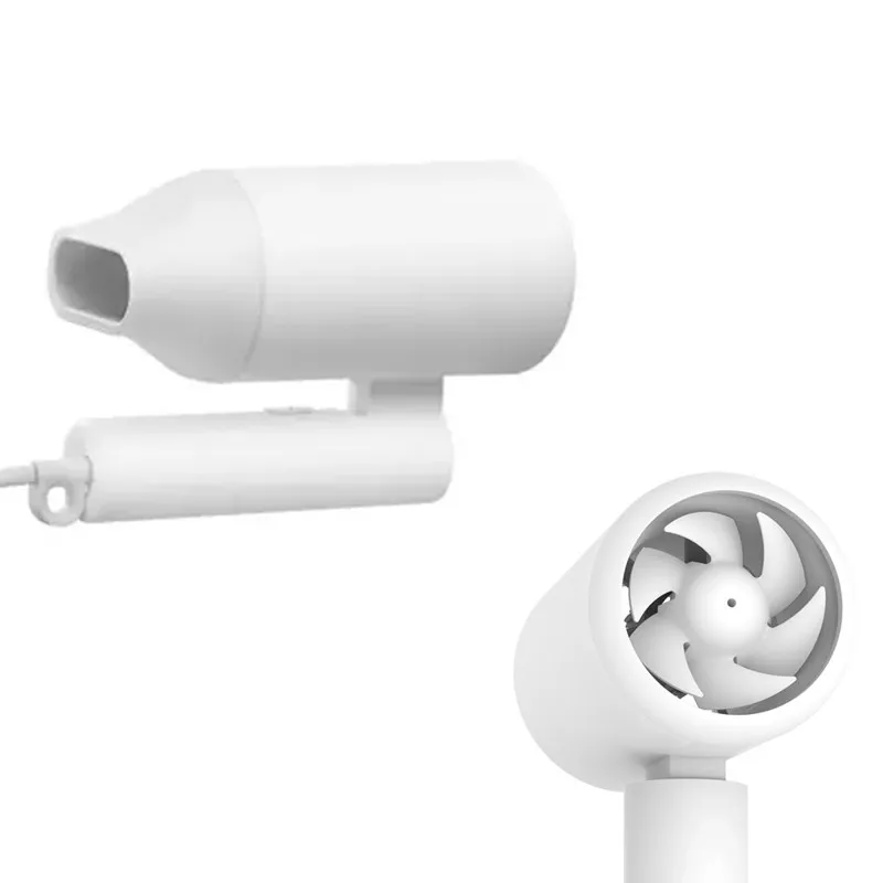 Koop Elektrische Föhn Negatieve Ionen 1800W Snel Droog Low Noise Kappers Kapper Salon Gereedschap Draagbare Vouwen Reizen Handvat