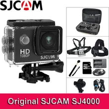SJCAM SJ4000 действие 1080P камера Спорт DV 2,0 дюймов Дайвинг 30 м водонепроницаемый HD Экстремальный открытый спортивный шлем SJ 4000 Cam