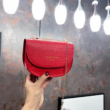 

2020 New Bag Small Bag Ladies Personality Mini Messenger Bag Crocodile Fashion Shoulder Bag