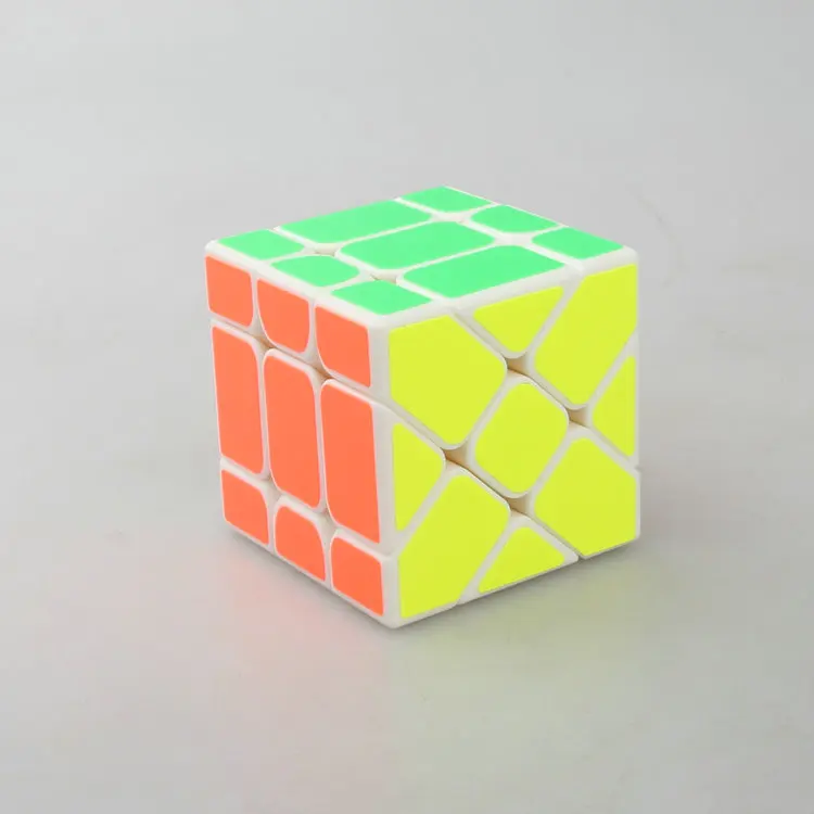 Подходит для [Rubik's Cube White] YJ 3-Order трансформация белого фона сдвиг края