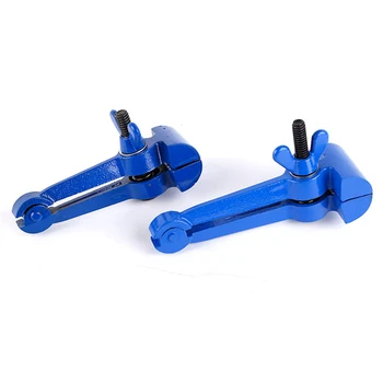 

Heavy-Duty Mini Hand Held Vise DIY Tools Table Vice Hand Tool - Blue Color