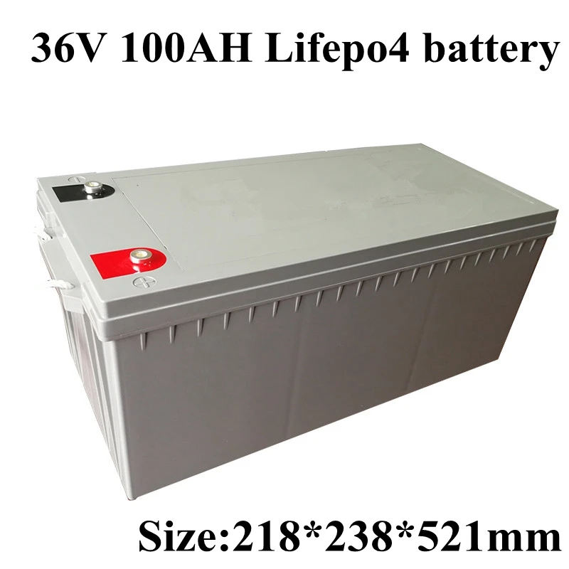 

Lifepo4 36v 100ah Customized Battery Pack with BMS for Electric Vehicles Solar Street Light Caravan Solar System Solar Energy