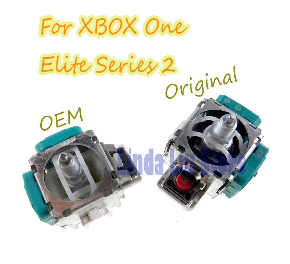 1Pc 3D Analog Joystick Sensor Module Rocker Potenziometro Per Xbox One Elite Series V2.0 Parti Di Riparazione Del Controller Di Gioco