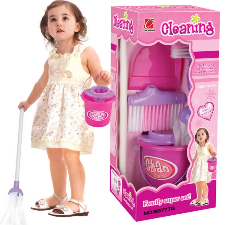 

Beibigu Children Play House Cleaning Toy Cleaning Health Sweeping Model Vacuum Cleaner Baby Tool Kit