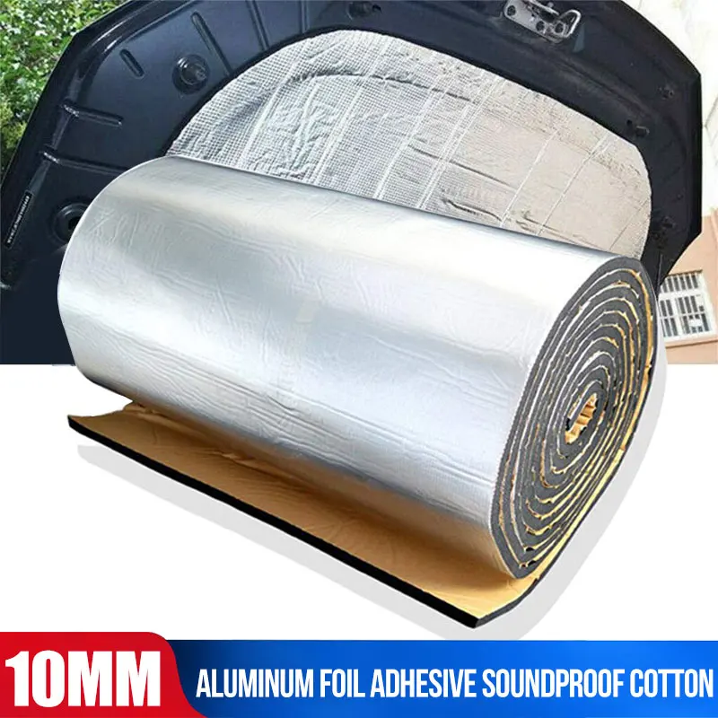 Adhesive Soundproof Cotton Sound Deadening Door Engine Insulation