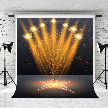 

VinylBDS Stage Photography Photo Studio Tent Light Lighting Star Children Studio Backdrop Washable Backgrounds Photo Studio