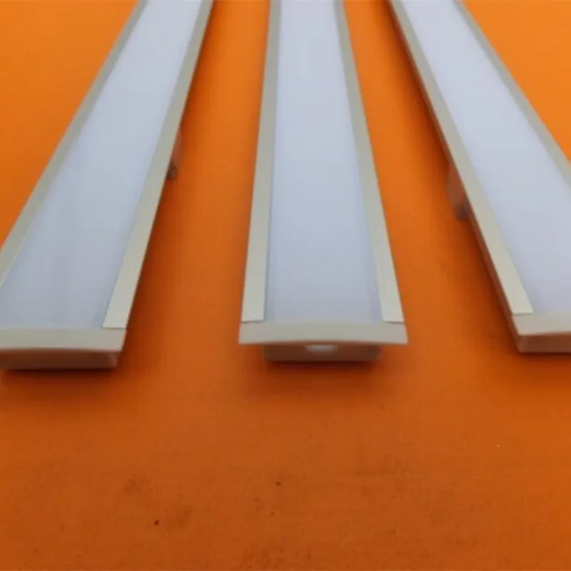Free shipping 2m/pcs 50m/lot aluminum profile with cover and end caps for led strips | Освещение