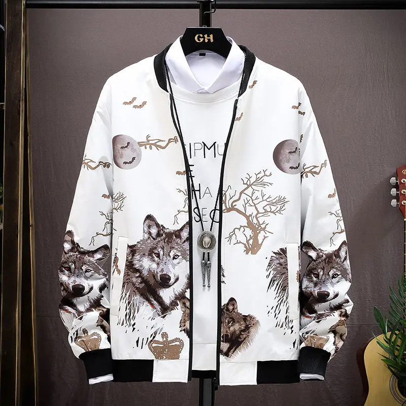 

Jacket Men's Autumn and Winter New Style Korean Casual Self-cultivation Young Handsome Jacket Jacket Men Trendy Clothes Men