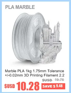 AW PETG Filament 1kg 1.75mm Tolerance 0.02mm FDM 3D Printer Material with Spool High Strength Non-toxic 100% No Bubble Filaments