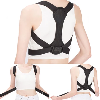 

Adjustable Back Posture Corrector Brace Support Belt Clavicle Spine Back Shoulder Lumbar Support Belt Corset Posture Correction