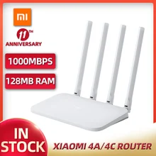 Роутер Xiaomi 4A 4C MI Gigabit edition 2,4 ГГц 16 Мб ROM 128 Мб DDR3 с высоким коэффициентом усиления 4 антенны управление через приложение IPv6 WiFi Xiaomi роутер