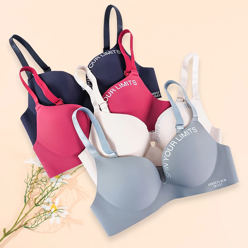 Womens Thin Bra Wirefree Small Chest Plus Size Push Up Bra Solid Adjustable  Breathable Soft Light Sexy Lightly Lined Bralette Gift for Girlfriend Bras  for Women at  Women's Clothing store