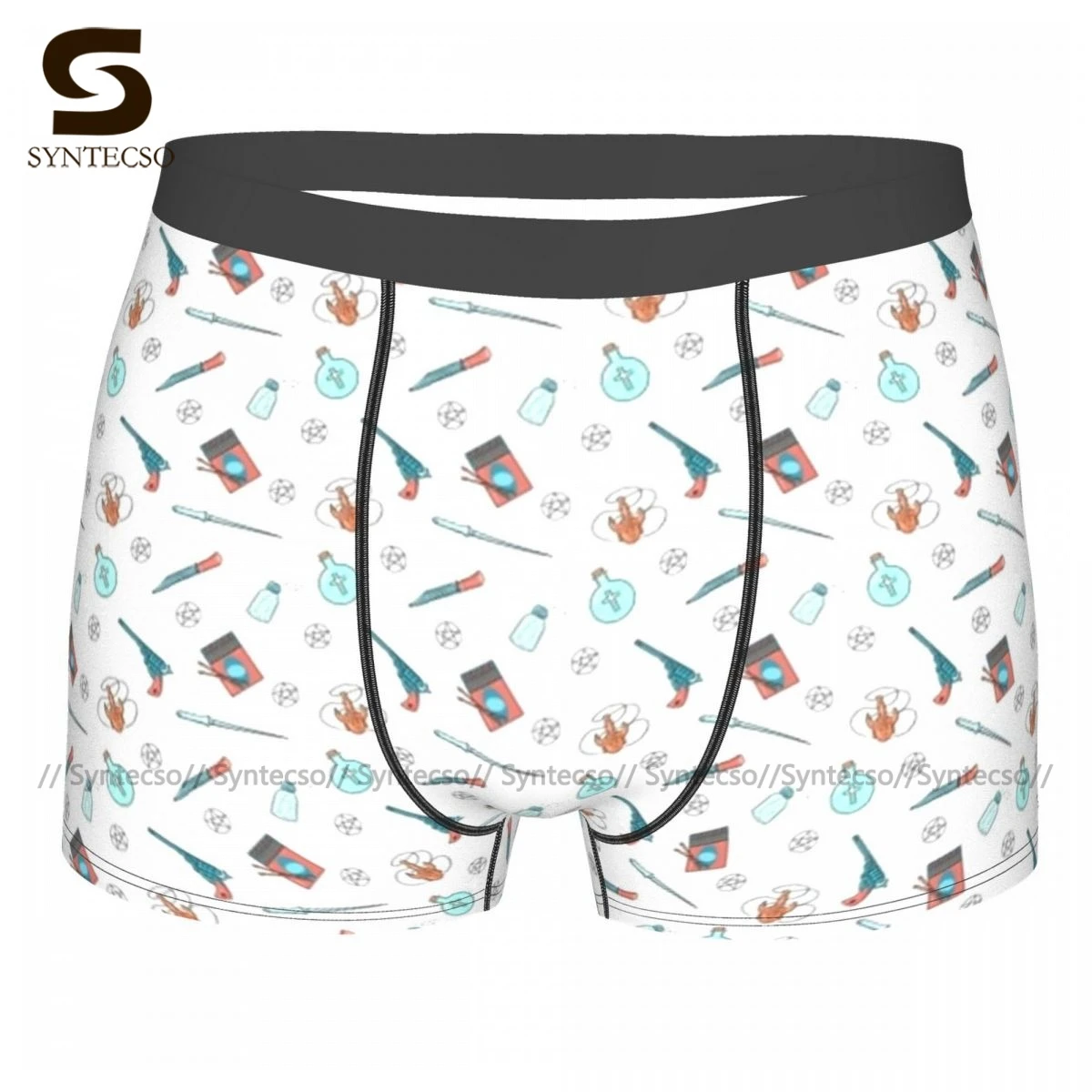 スーパーナチュラルアンダーウェアカスタムポリエステルポーチトレンドの男の子面白いボクサー ボクサー Aliexpress