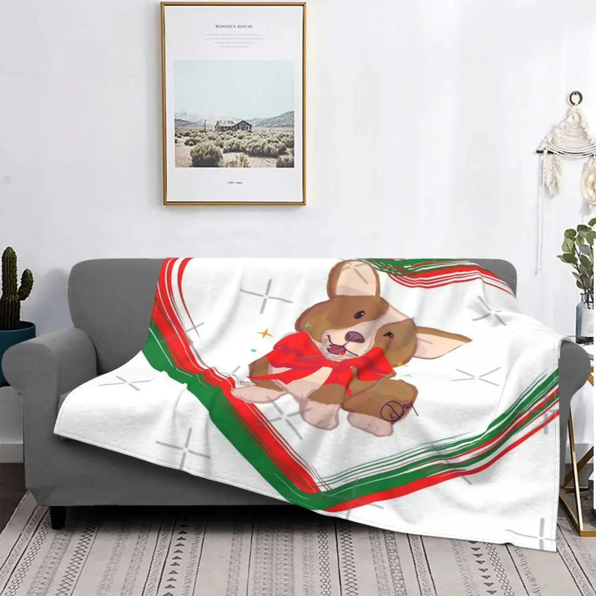 

Manta navideña de muselina a quadros para cama, colcha с капучинатором, 135
