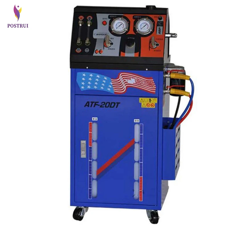 

ATF-20DT Electric Auto Gearbox Oil Exchange Cleaning Machine Quality Automatic Transmission Gearbox Oil Changer 0-60PSI DC12V