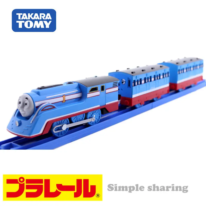 Takara Tomy tomica Plarail Ts-20 Semplificata модель поезда комплект миниатюрный steamline плесень литье под давлением детские игрушки