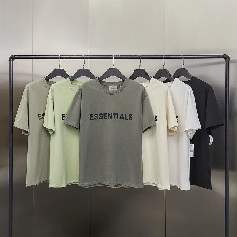 Футболка Ss19 с короткими рукавами в стиле кэжуал брендовая тенниска из 100% хлопка