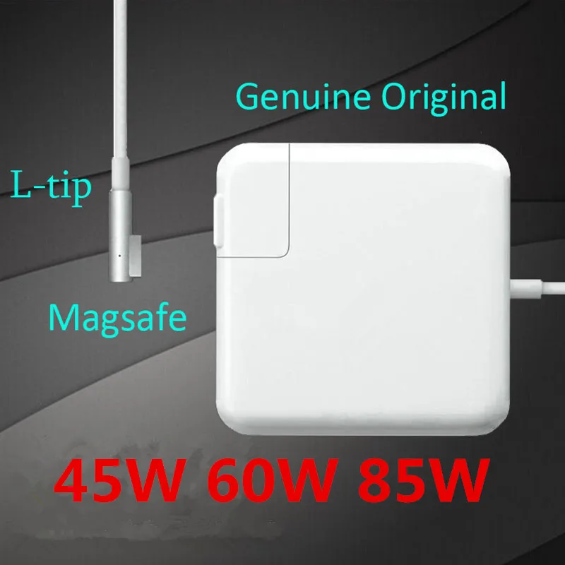 

With LOGO OEM 45W 60W 85W MagSaf* L-Tip Laptop Power Adapter Charger For Apple Macbook Air 11'' 13'' Macbook Pro 13" 15" 17"
