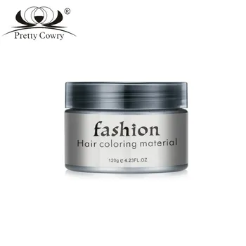 

Unisex Color Hair Wax Dye One-time Molding Paste 7 Color Available BLUE Burgundy Grandma Gray Green Hair Dye Wax