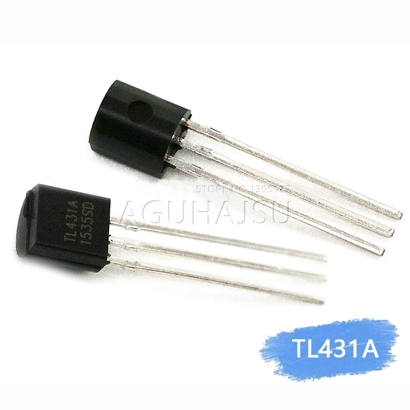 50PCS/Lot Wholesale Electronic TL431 TL431A tl431 TO-92 Regulator Tube Triode Original New | Электронные компоненты и