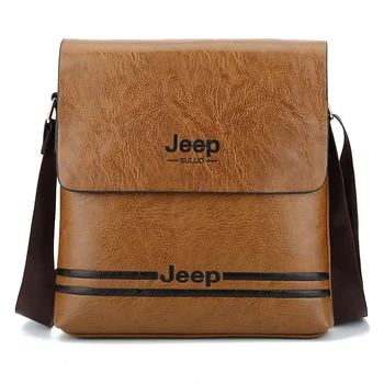 

Business Men's Crossbody Shoulder Bag For Easy Out Walk PU Leather Small Messenger Bag Fashion Style Male Small Bag Purse 2020