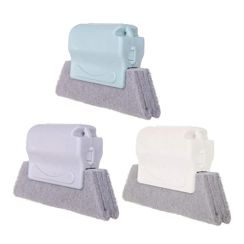 3Pcs Creative Groove Cleaning Brush ic Window Door Track Space Sliding Tools Dust Cleaner | Дом и сад