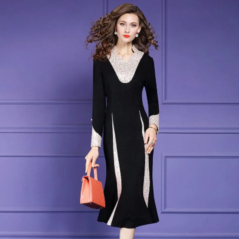 Купить Платье Женское Осень Зима