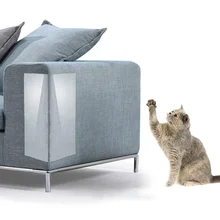 Диван защитный уголок для мебели протектор наклейки кошка диван против царапин коготь самоклеящиеся коврик поставка 2 шт./лот