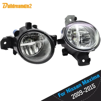 

Buildreamen2 2 X Car H11 4000LM LED Light Right + Left Fog Light DRL 12V For Nissan Maxima 2009 2010 2011 2012 2013 2014 2015