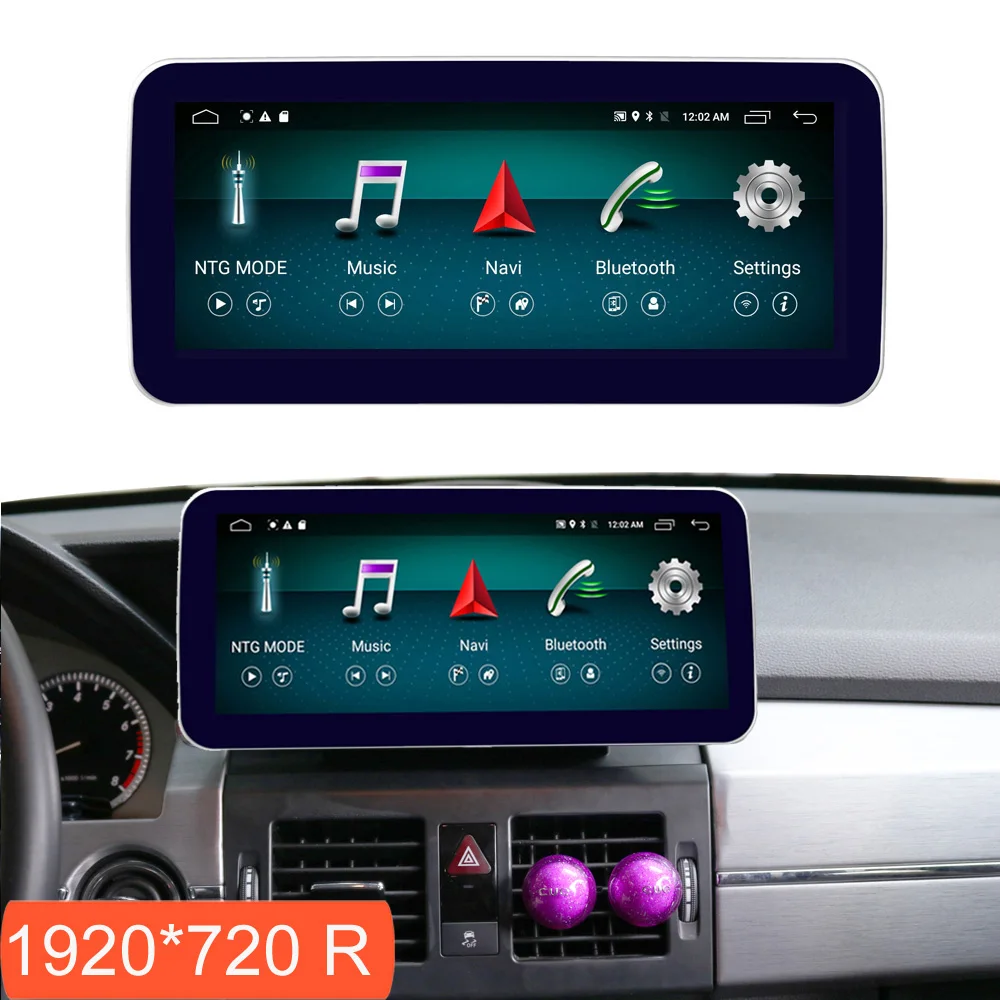 Excellent 10.25 inch 4+64G  Android Display for Mercedes Benz GLK X204 2008-2012 Car Radio Screen GPS Navigation Bluetooth Touch Screen 0