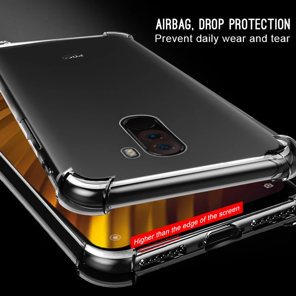 Силиконовый чехол для телефона xiaomi mi play pocophone f1 A2 A3 lite аксессуары облегающие Чехлы