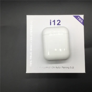 

Original i12 TWS Wireless Earphones Bluetooth Headset Invisible Earbuds for Smart Phone pk i11 i7s i20 i60 i30