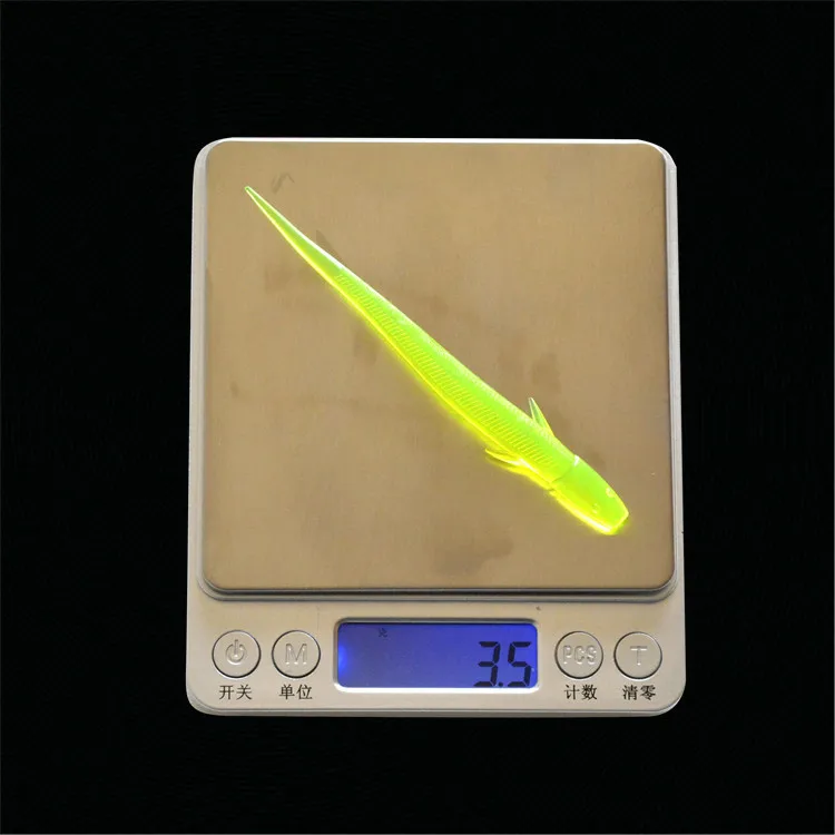 

Loach 11 Centimeter 3G Lure Soft Bait Lure Pointed Tail Artificial Bait Night Light Soft Worm Multi-color Dezhou City Fishing Gr