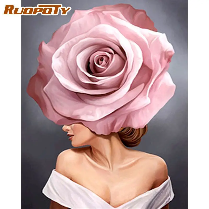 Набор для рисования по номерам RUOPOTY 60x75 см|Картина номерам| |